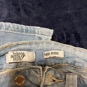 Destroyed light wash jeans